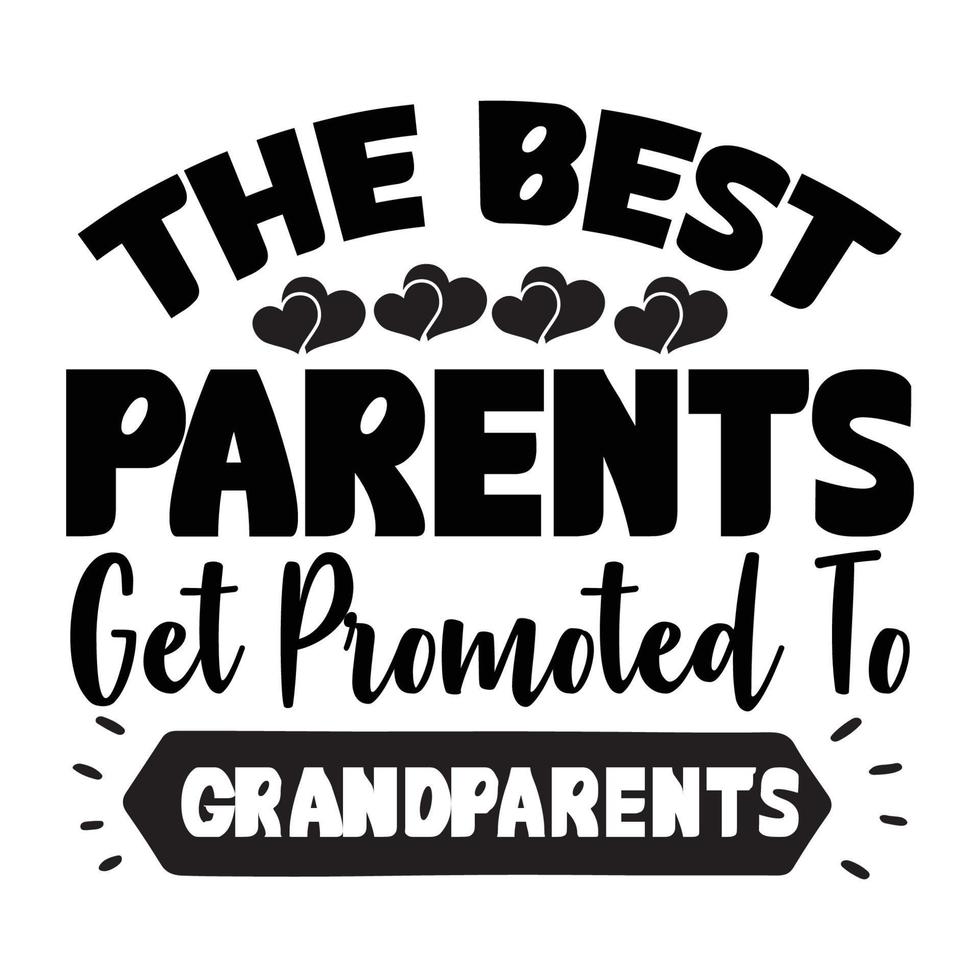 Grandparents t shirt design vector