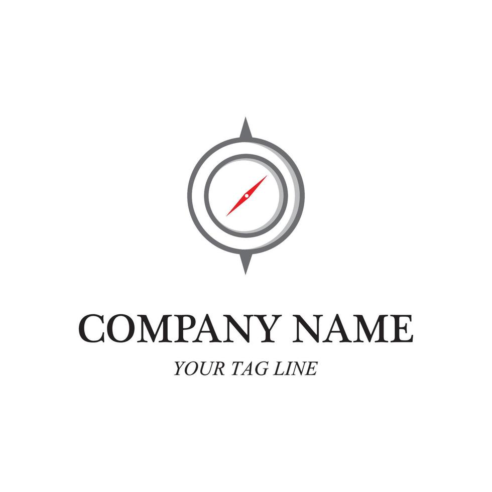 compass logo and symbol vector