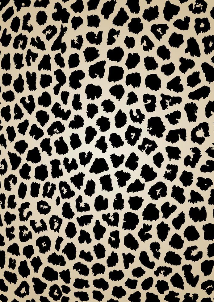 Leoparn skin pattern design vector