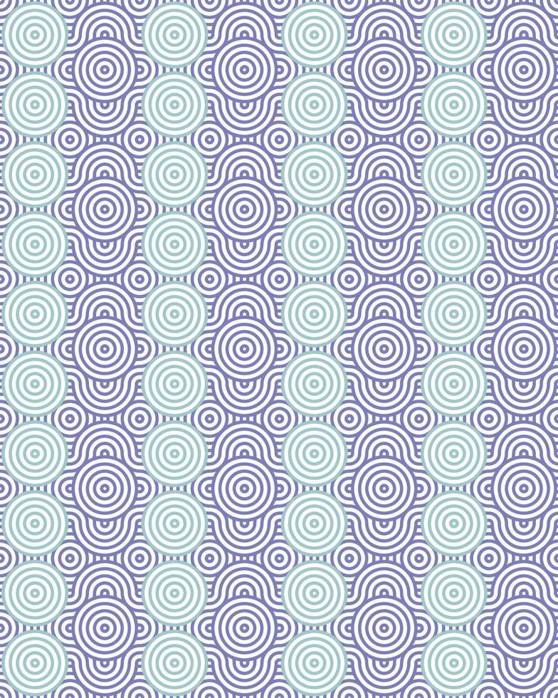 Circular vector patterns illustration