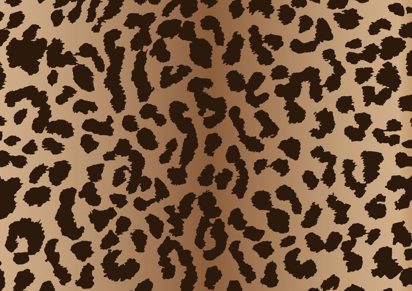 Animal skin leopard pattern in vector