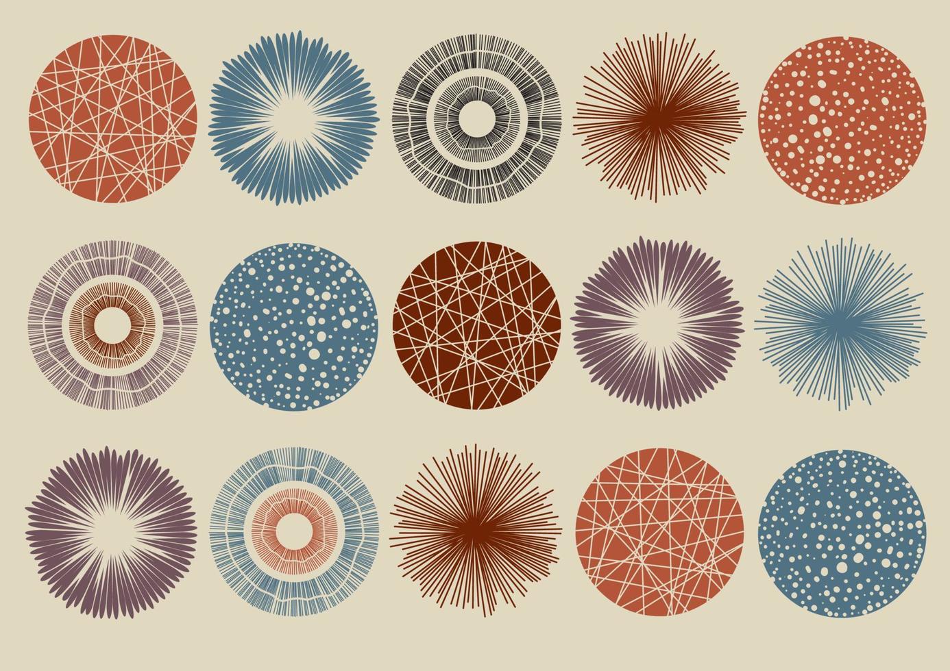 Ornamental Round Geometric Pattern vector