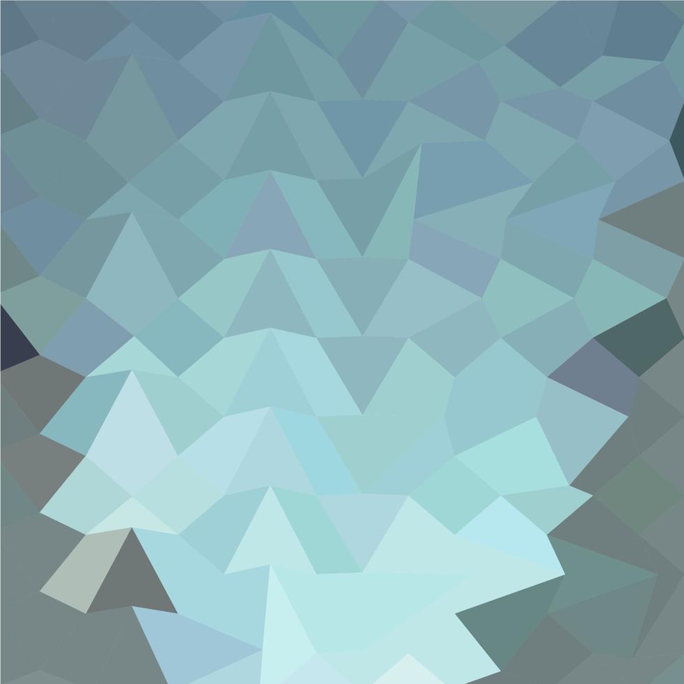 Cambridge Blue Abstract Low Polygon Background vector