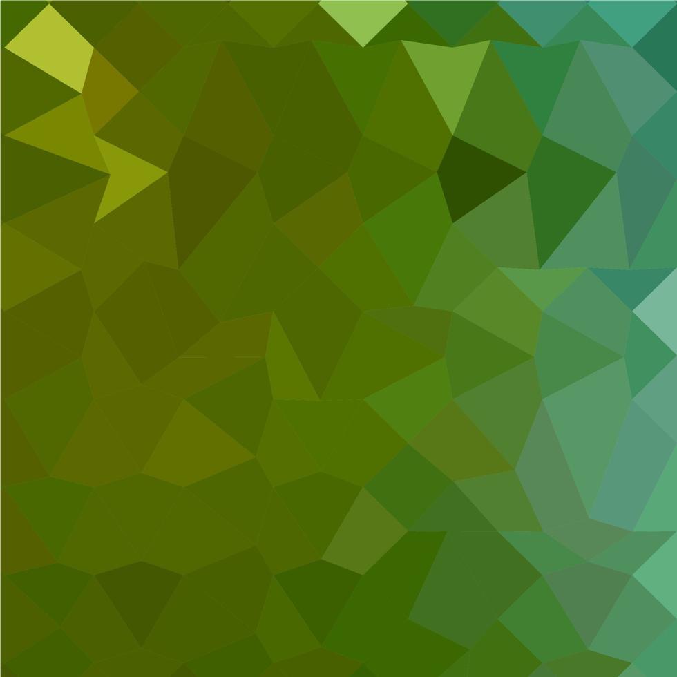 Dark Pastel Green Abstract Low Polygon Background vector