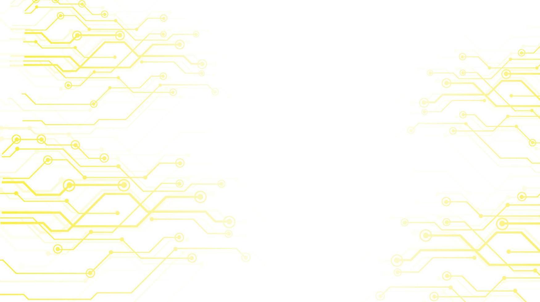 abstract futuristic tech background. connecting dots and lines. digital technology with plexus background vector