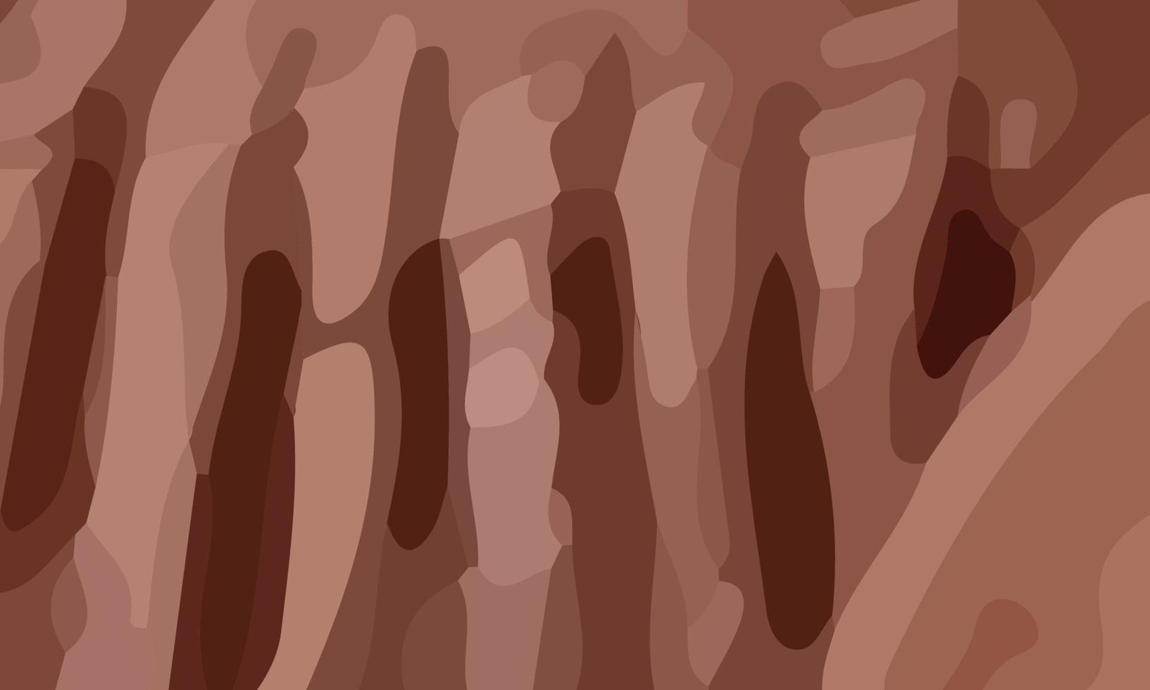 Aesthetic brown abstract background. Various shapes and soft colors. Suitable for poster and banner vector