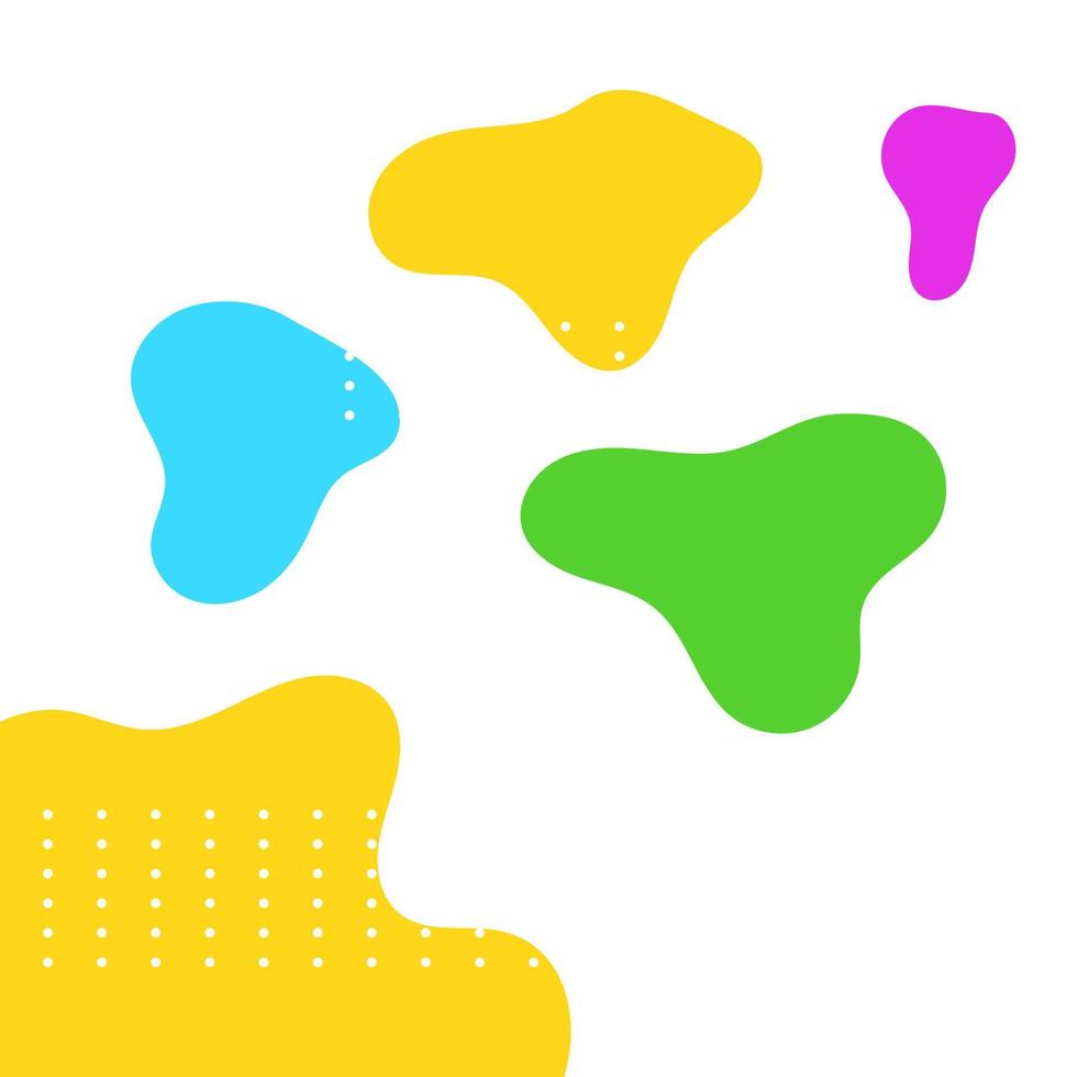 Info graphic or social media background, liquid art, abstract, flat, simple art. vector