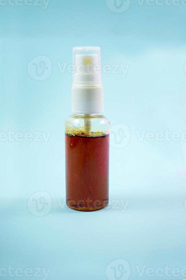 Antiseptic spray as initial treatment for wounds and infection photo