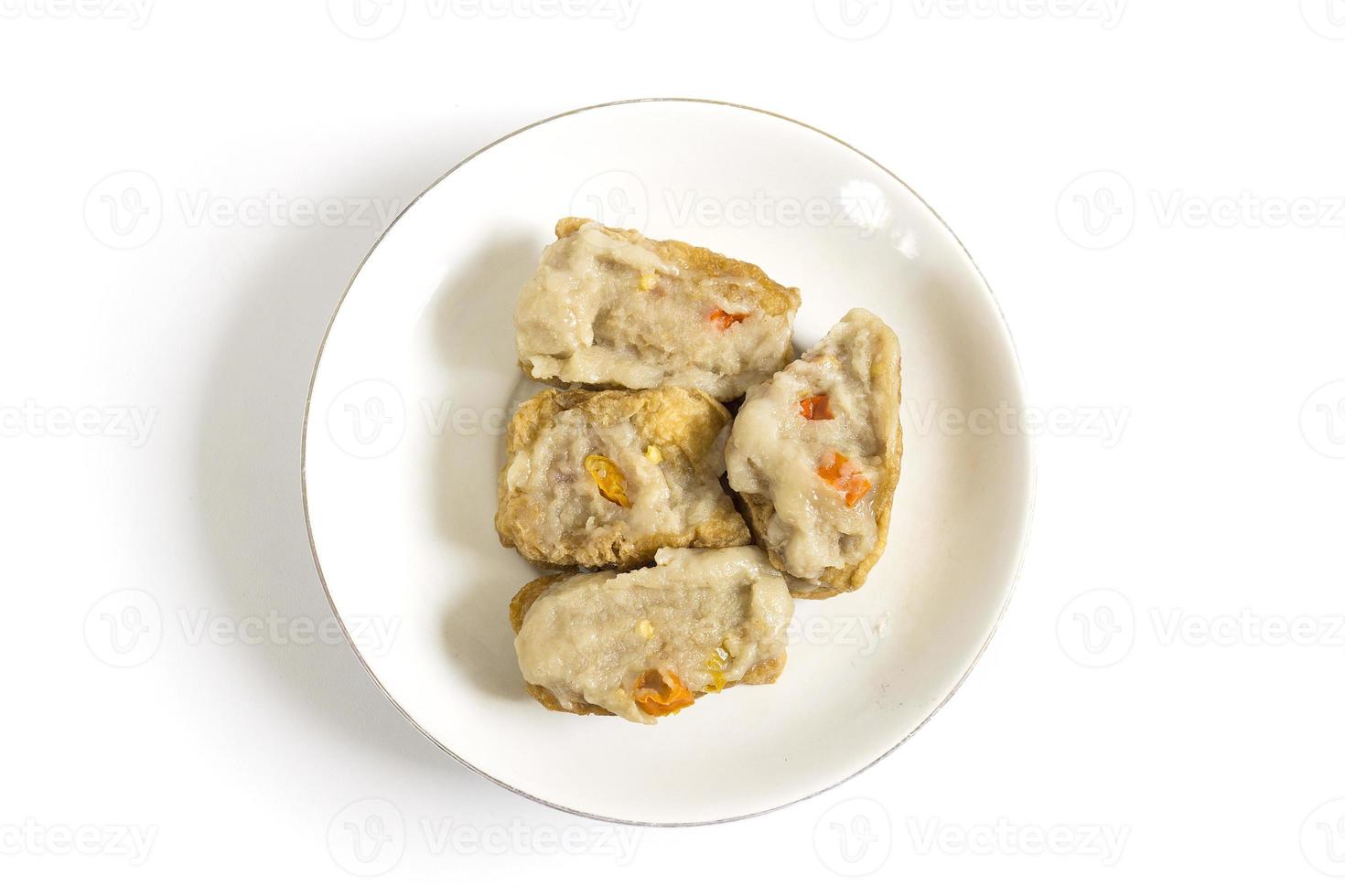 Tahu Bakso is a typical Indonesian food, this food is made from tofu photo