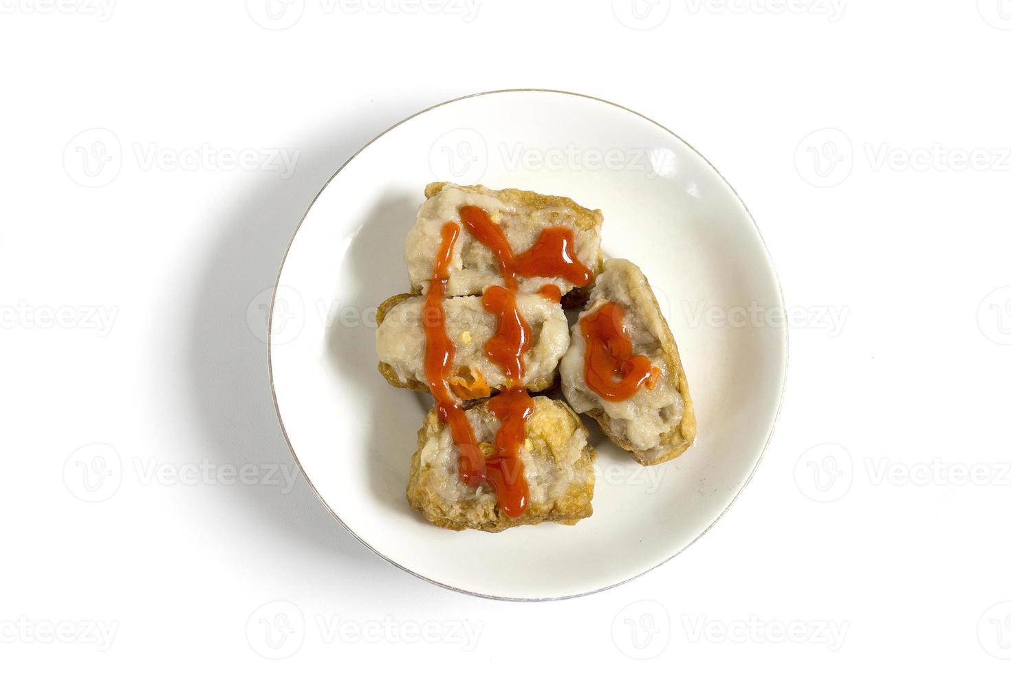 Tahu Bakso is a typical Indonesian food, this food is made from tofu photo