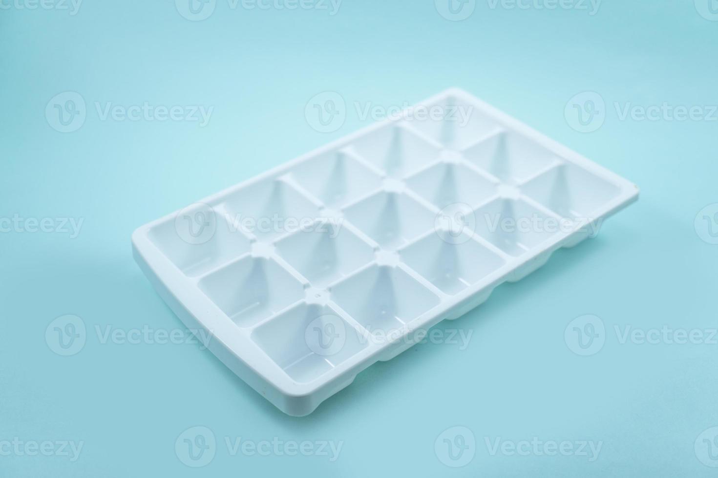 Ice cube mold with elastic plastic material, strong ductile photo