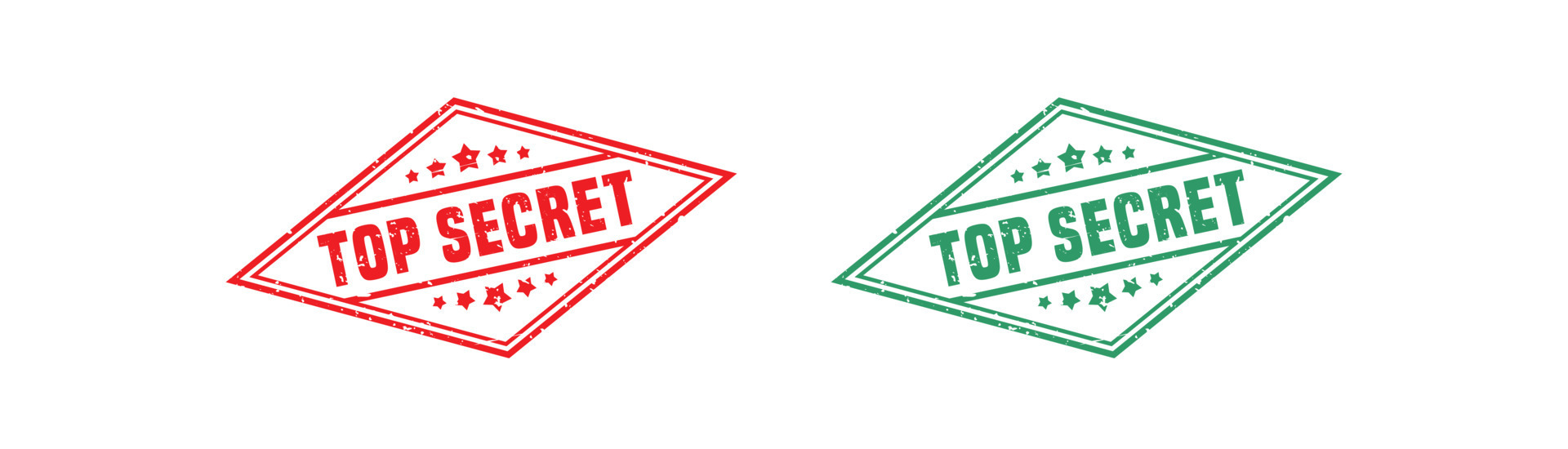 Top secret stamp rubber with grunge style on white background. 12054528