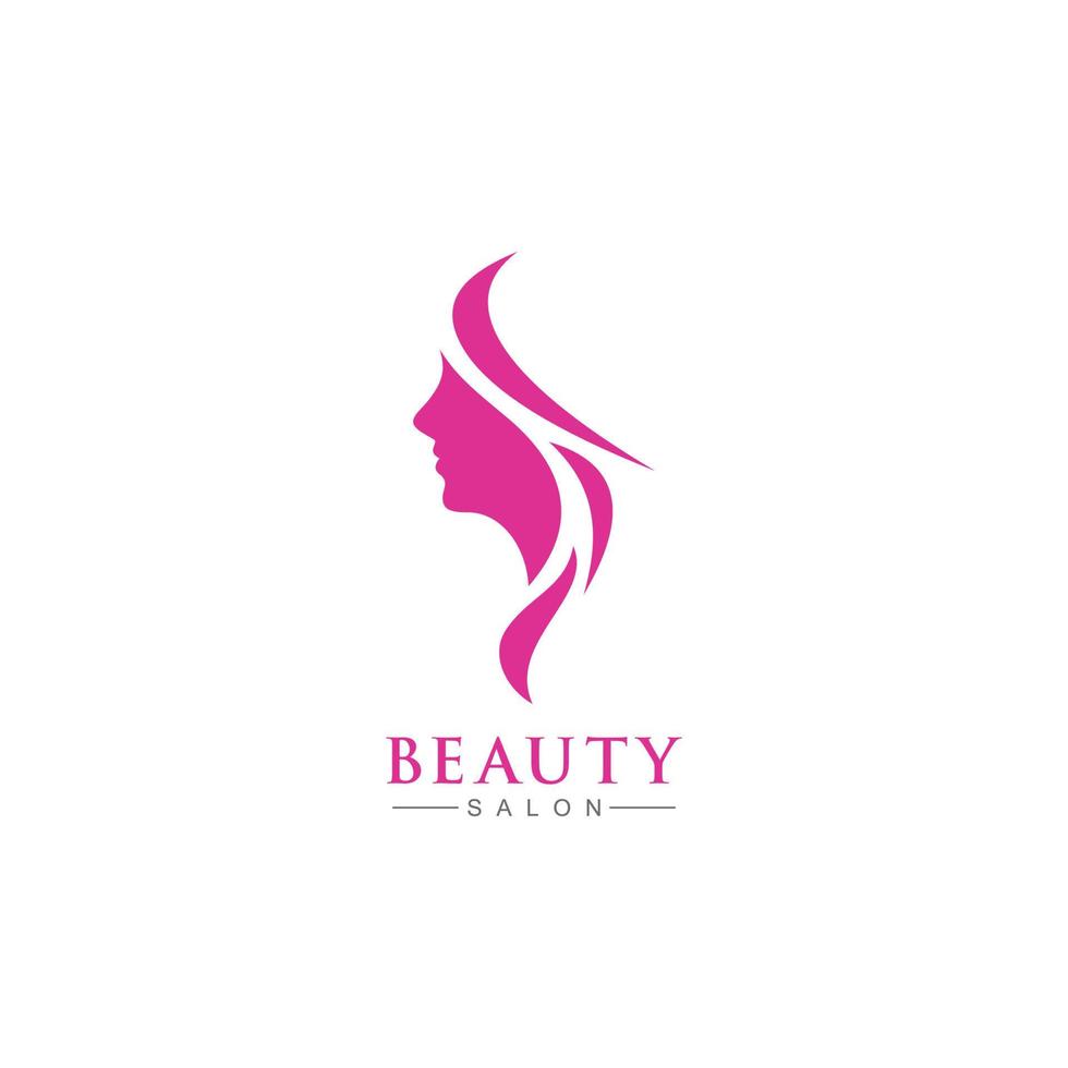 Beauty salon and spa logo vector