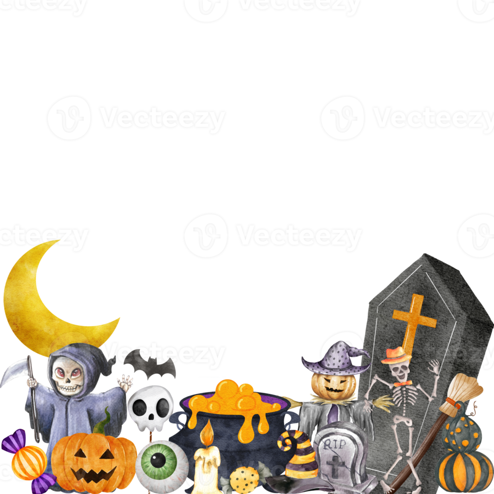 Lycklig halloween natt png