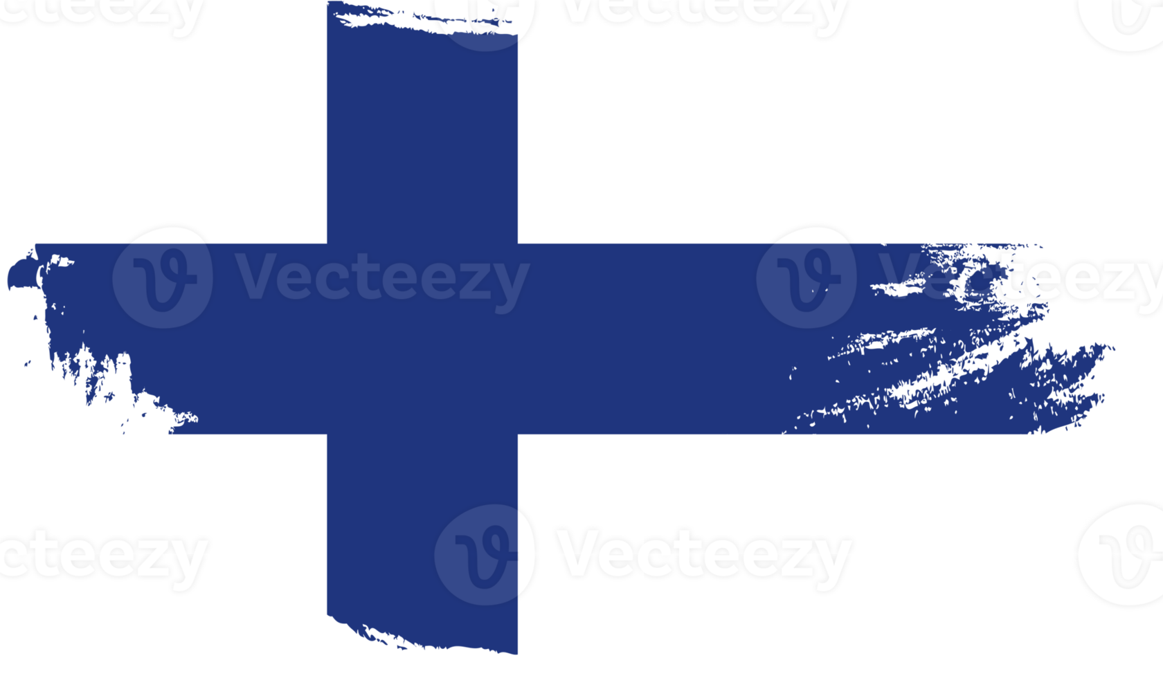 vlag van finland met grungetextuur png