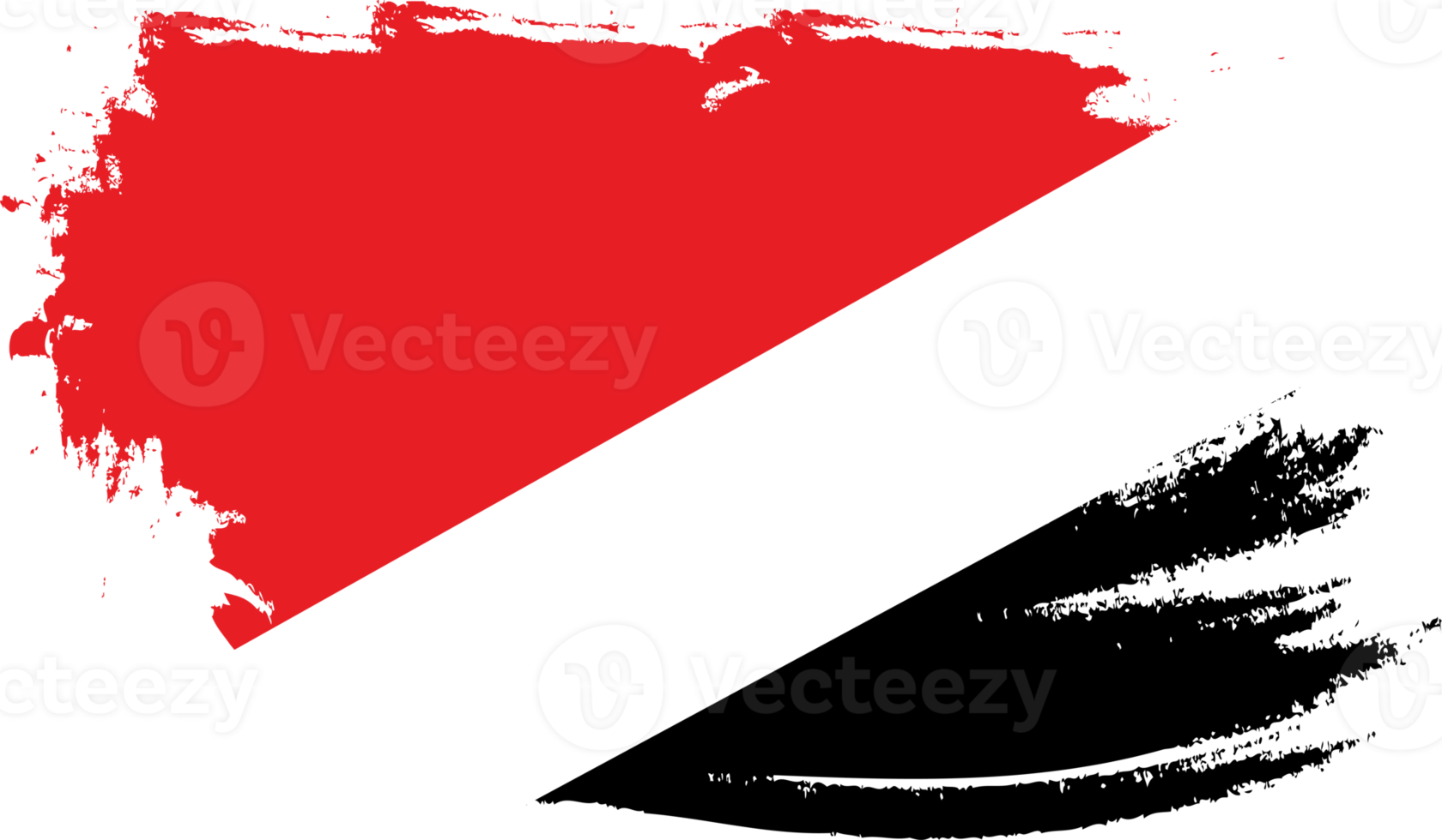 vlag van het prinsdom van Zeeland met grungetextuur png