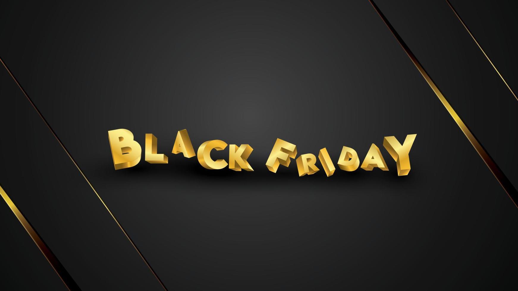 Black friday background layout background black and gold. For art template design, list, page, mockup brochure style, banner, idea, cover, booklet, print, flyer, book, card, ad, sign, poster, badge. vector