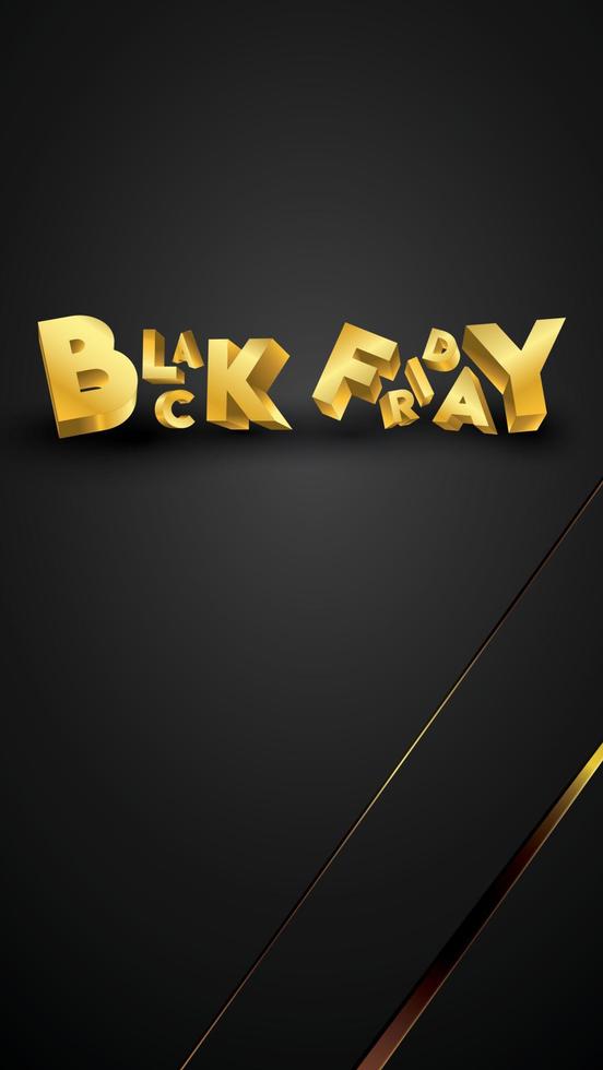 Black friday background layout background black and gold. For art template design, list, page, mockup brochure style, banner, idea, cover, booklet, print, flyer, book, card, ad, sign, poster, badge. vector