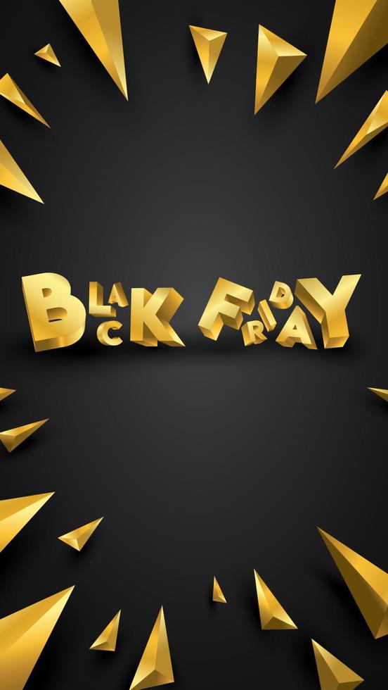 Black friday background layout background black and gold. For art template design, list, page, mockup brochure style, banner, idea, cover, booklet, print, flyer, book, card, ad, sign, poster, badge. vector