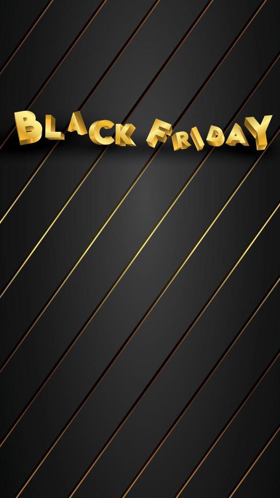 Black friday background layout background black and gold. For art template design, list, page, mockup brochure style, banner, idea, cover, booklet, print, flyer, book, card, ad, sign, poster, badge. vector