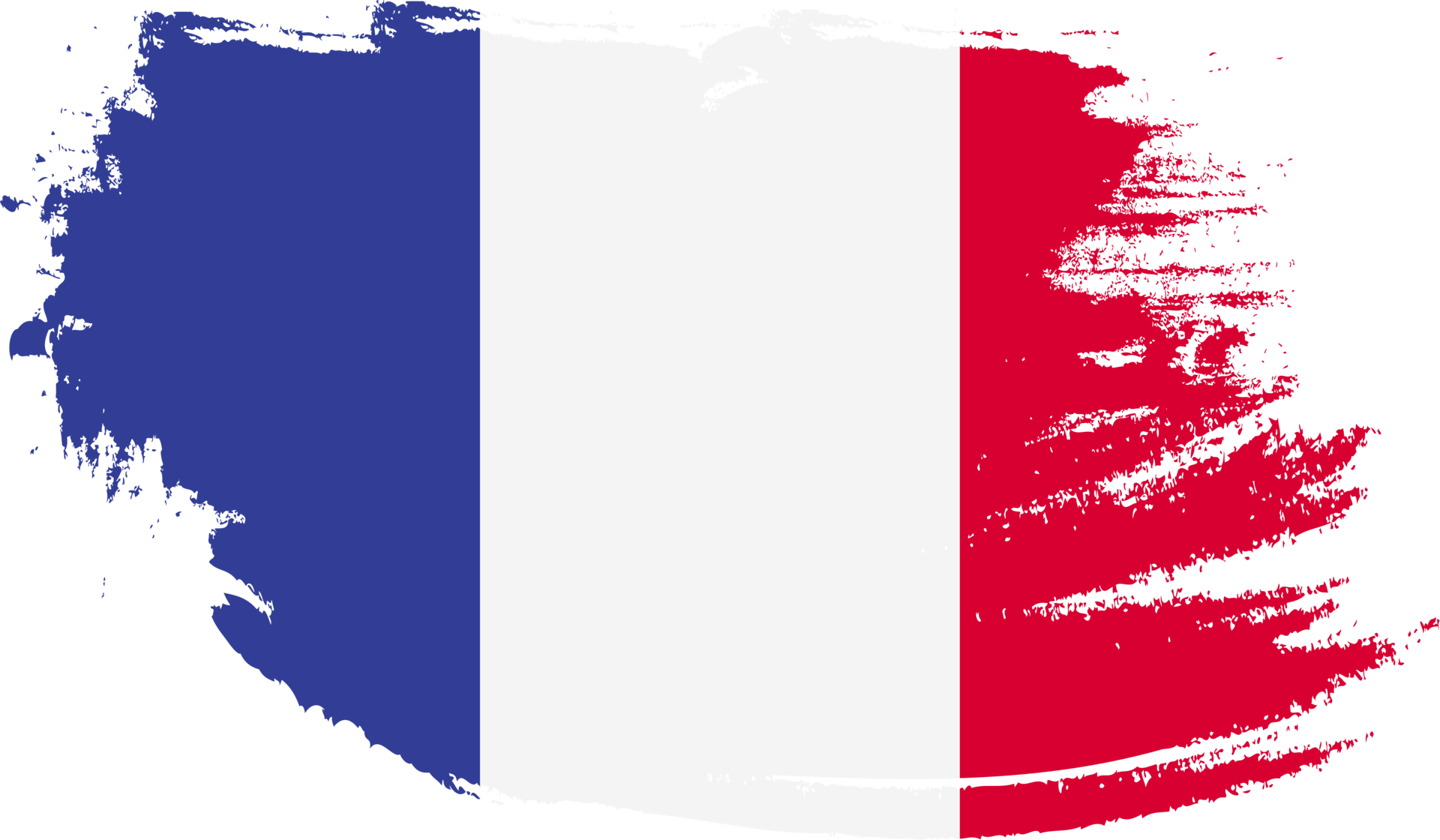 France flag with grunge texture 12057215 PNG