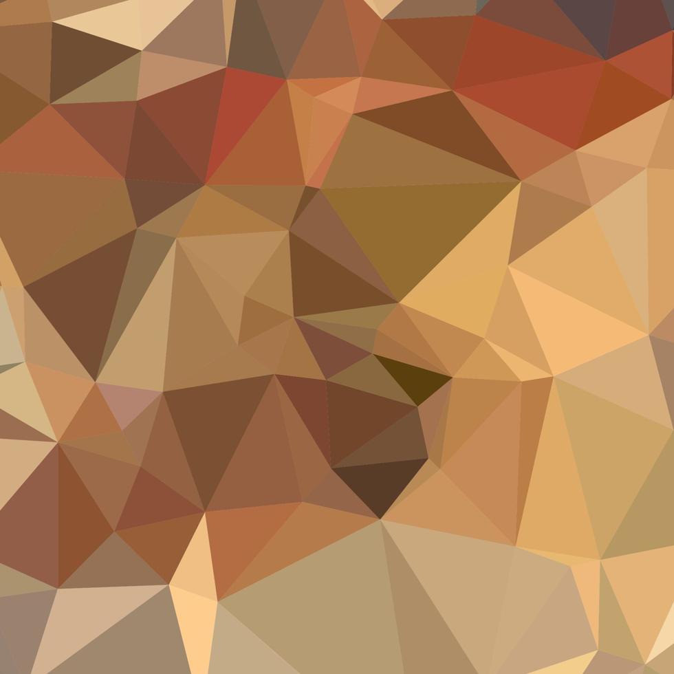 Camel Brown Abstract Low Polygon Background vector