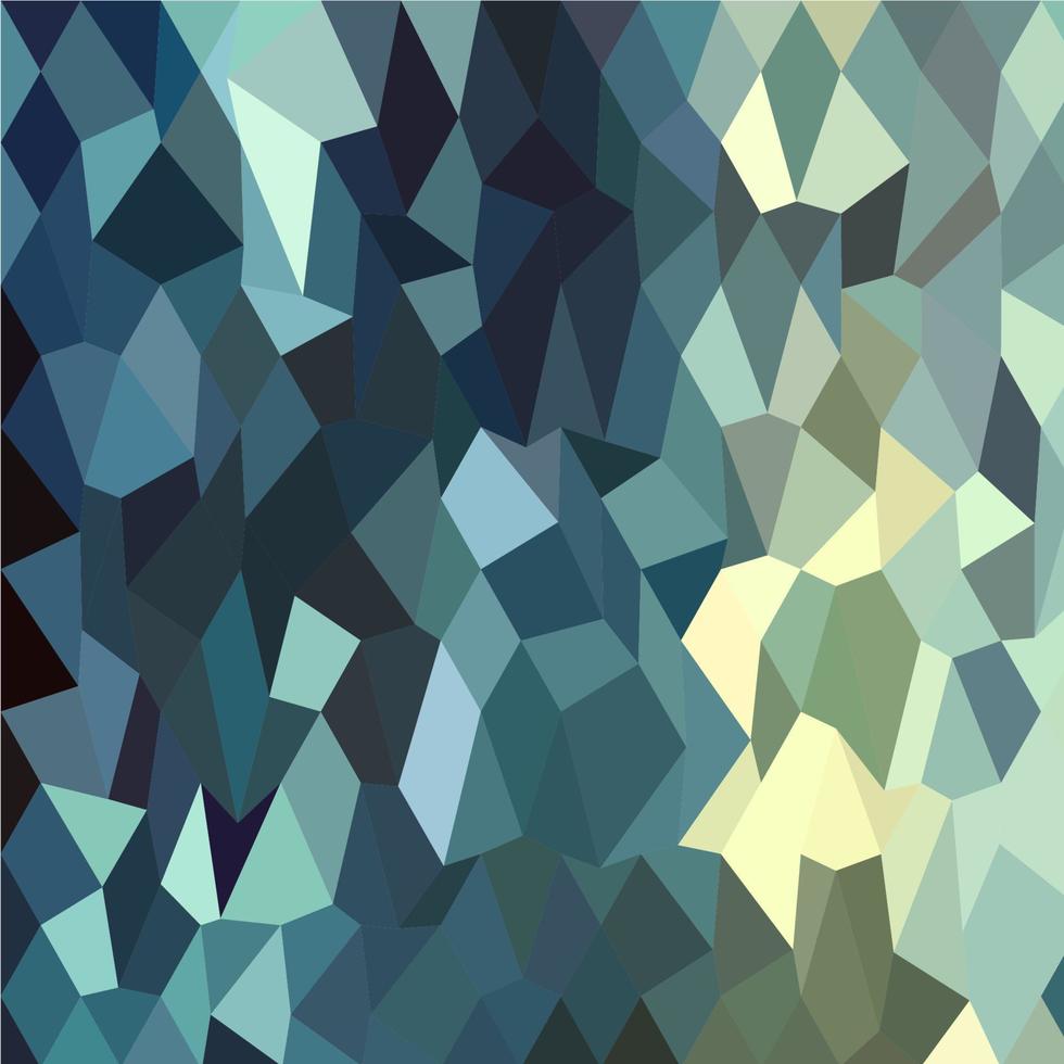 Catalina Blue Abstract Low Polygon Background vector