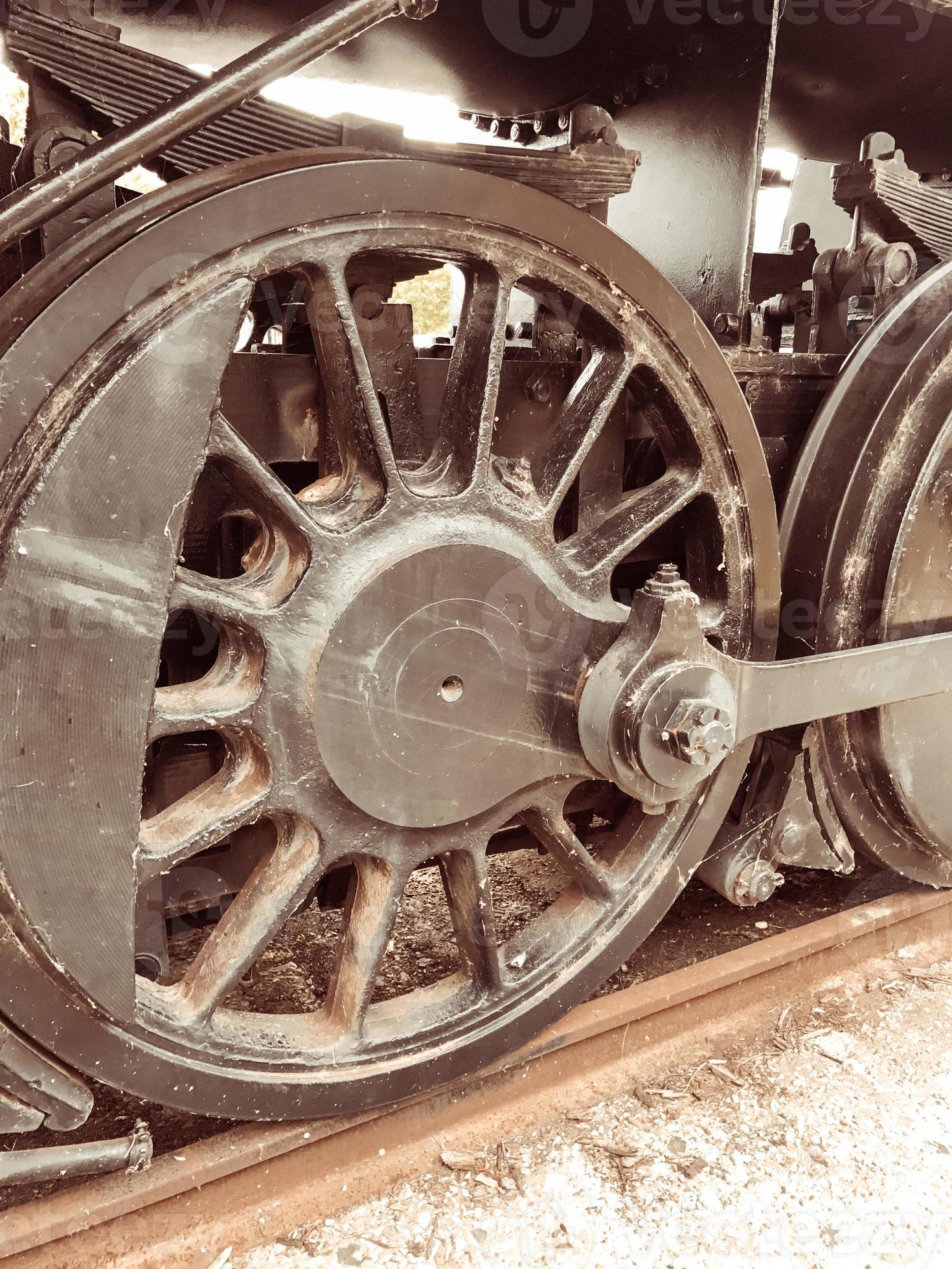 Train Wheel on Track 12058130 Stock Photo at Vecteezy