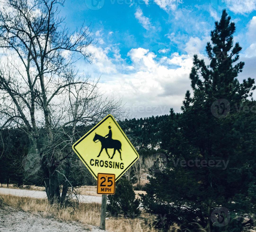 Road Signs on Road photo