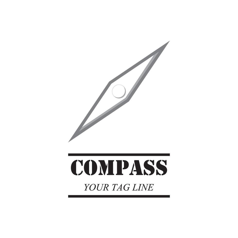 compass logo and symbol vector