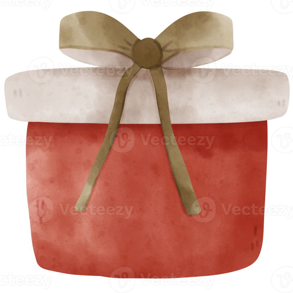 waterverf Kerstmis Cadeau png