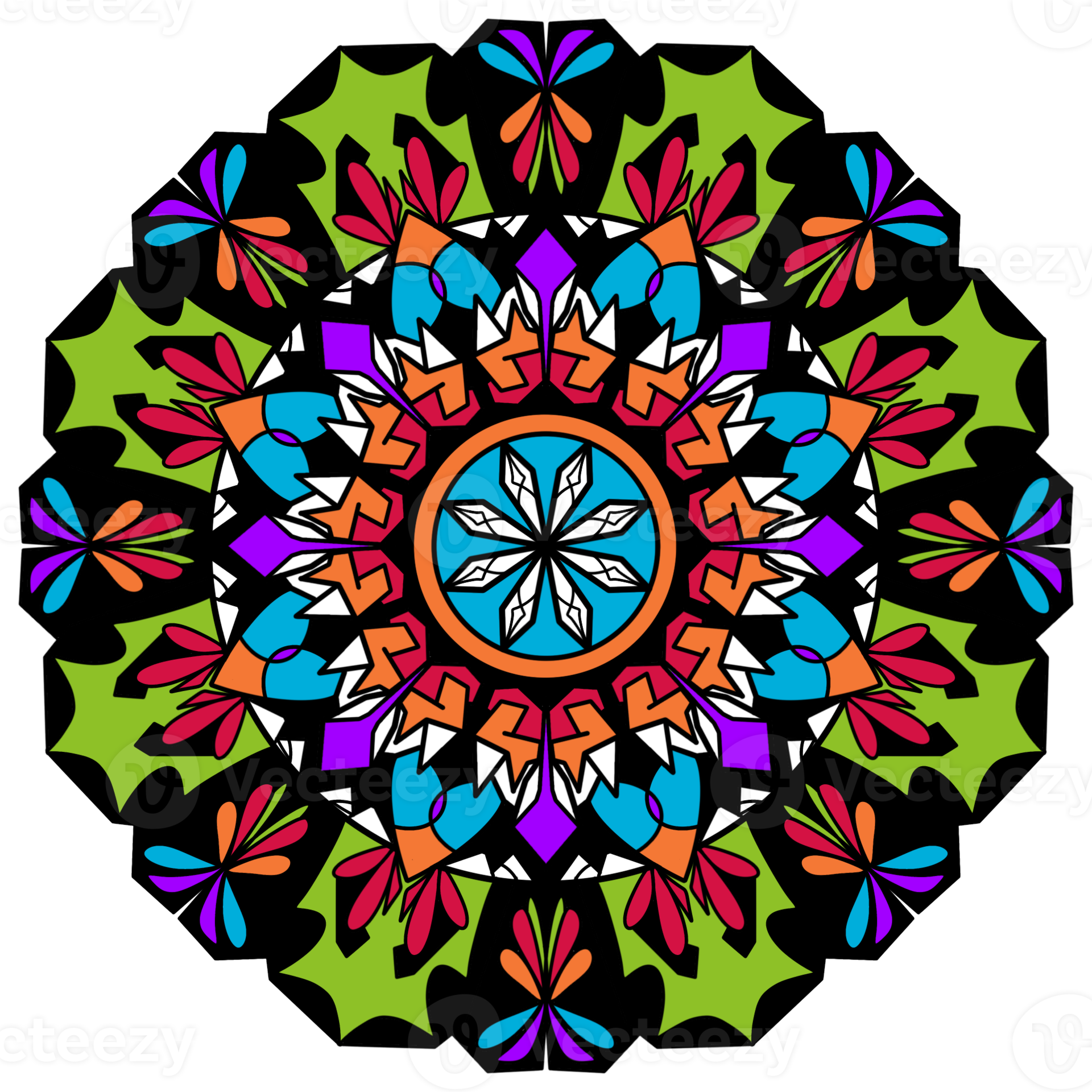 christmas-mandala-decoration-12058271-png