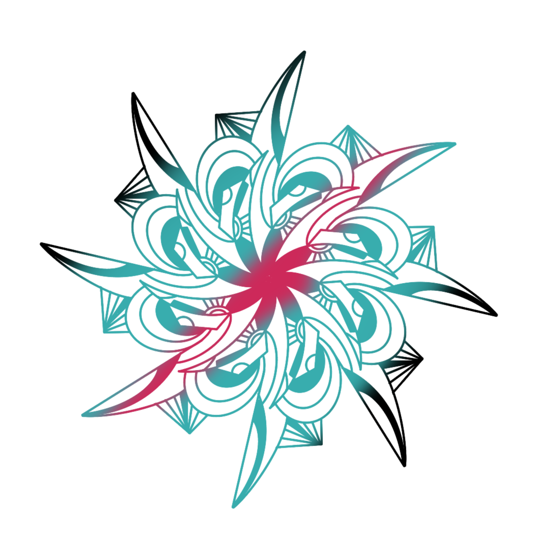 christmas-mandala-decoration-12058299-png