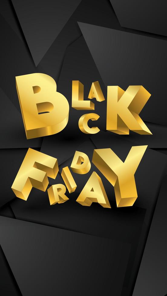 Black friday background layout background black and gold. For art template design, list, page, mockup brochure style, banner, idea, cover, booklet, print, flyer, book, card, ad, sign, poster, badge. vector