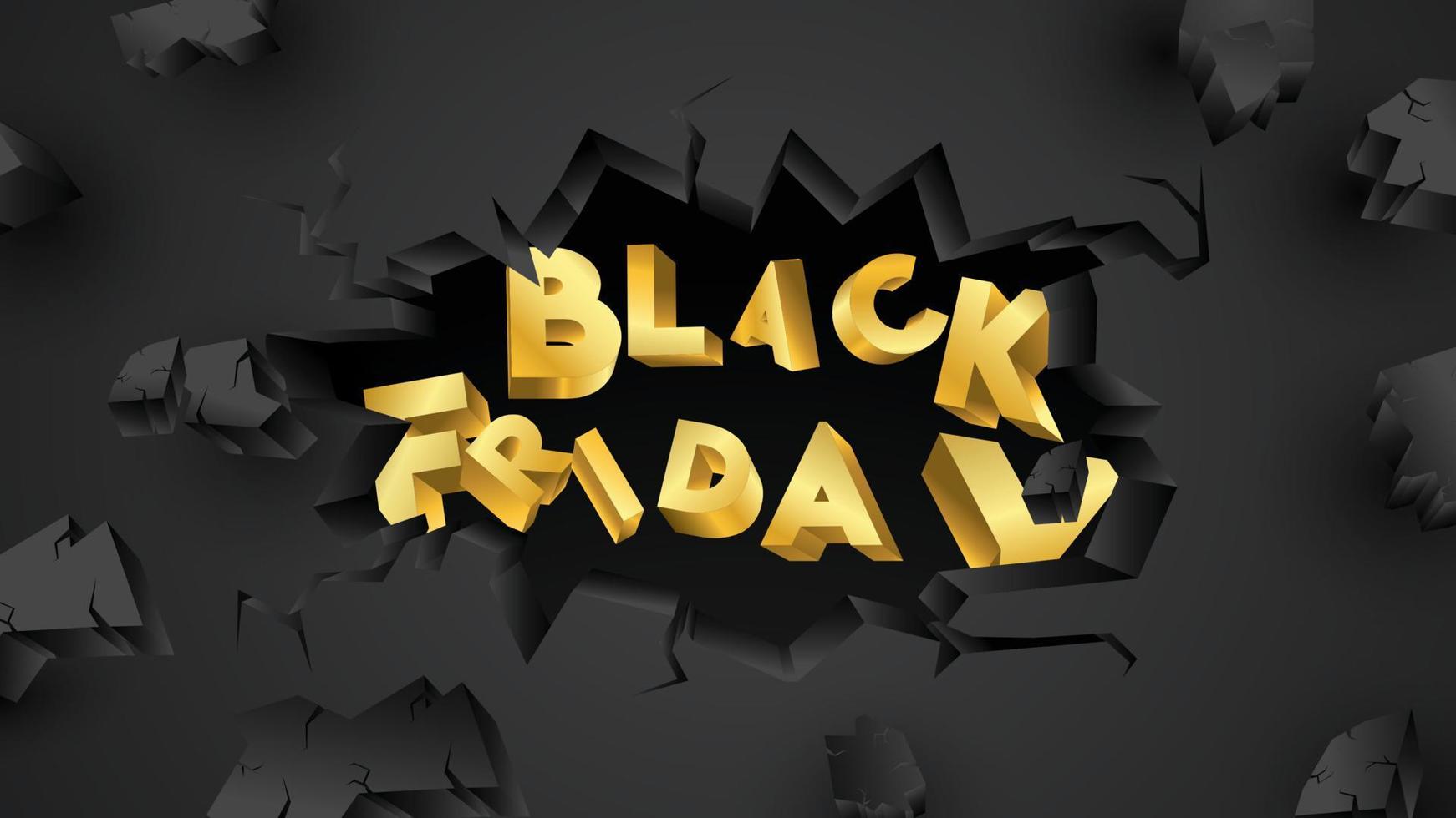 Black friday background layout background black and gold. For art template design, list, page, mockup brochure style, banner, idea, cover, booklet, print, flyer, book, card, ad, sign, poster, badge. vector