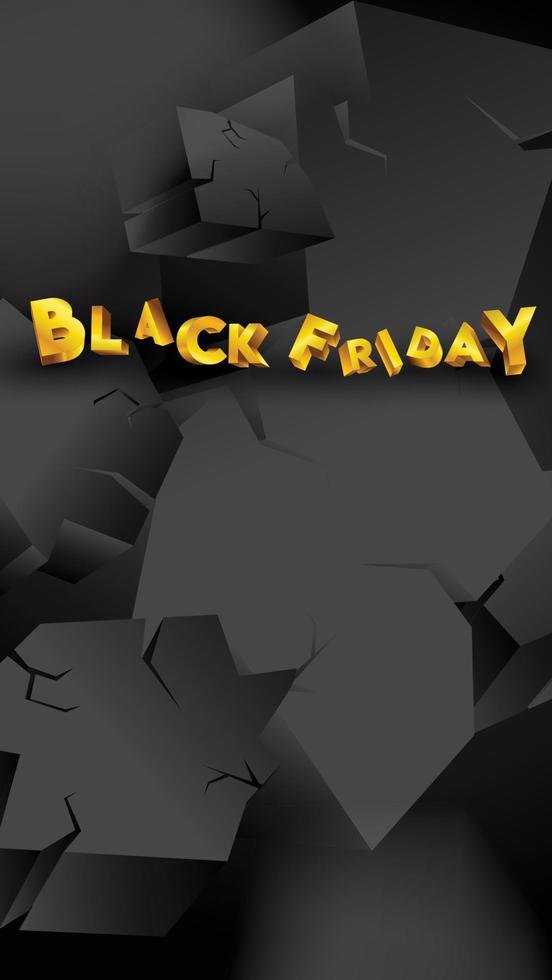 Black friday background layout background black and gold. For art template design, list, page, mockup brochure style, banner, idea, cover, booklet, print, flyer, book, card, ad, sign, poster, badge. vector