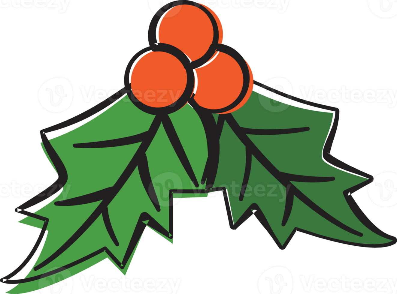 Christmas element decoration png
