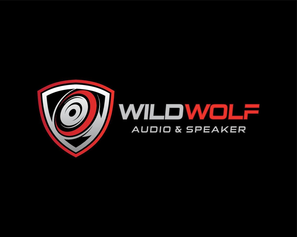 Car Audio Services Logo. Car and Music Logo design vector inspiration