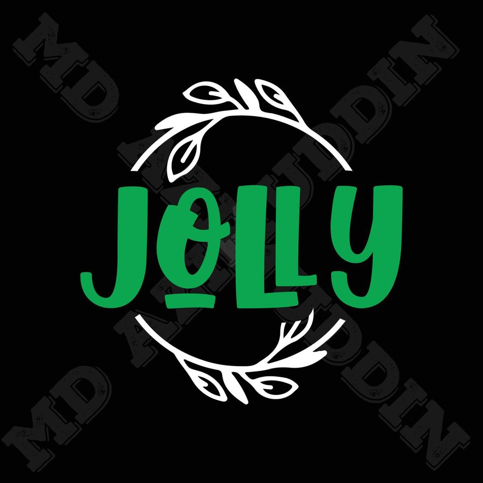 Jolly Christmas Design vector