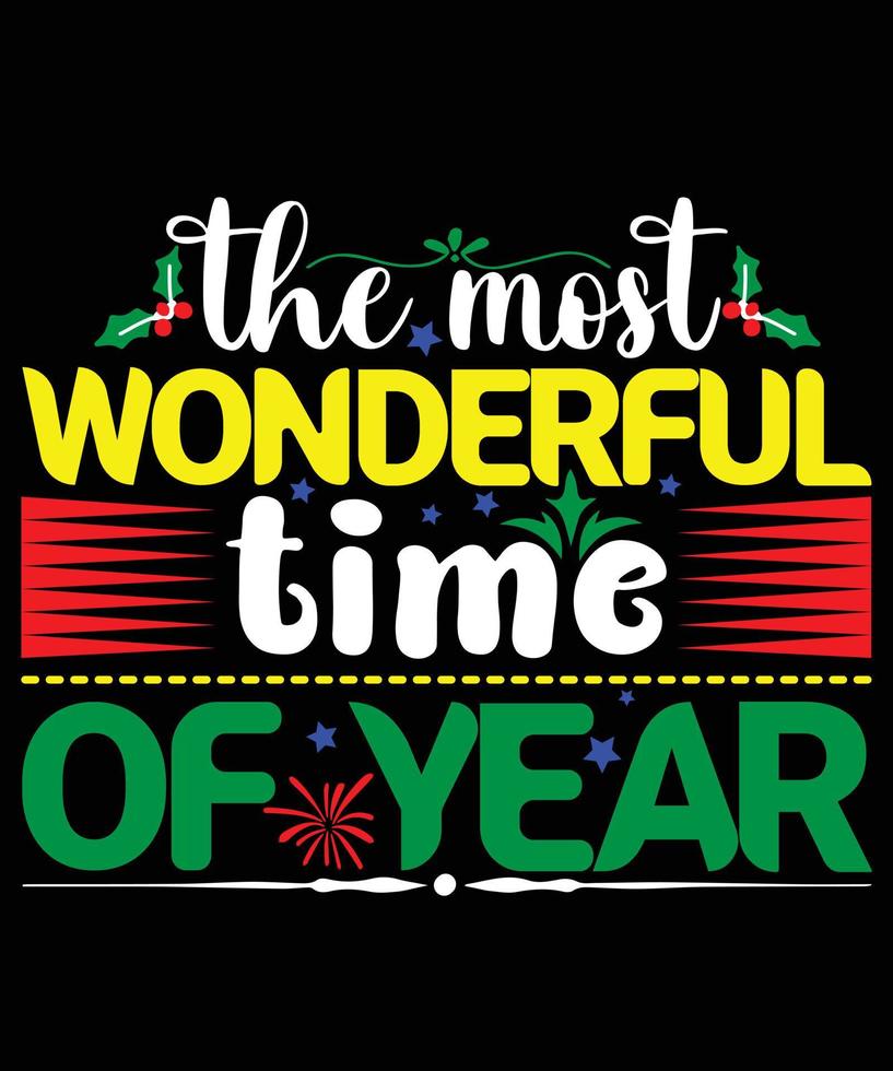 The Best Holidays Quotes T Shirt Design vector