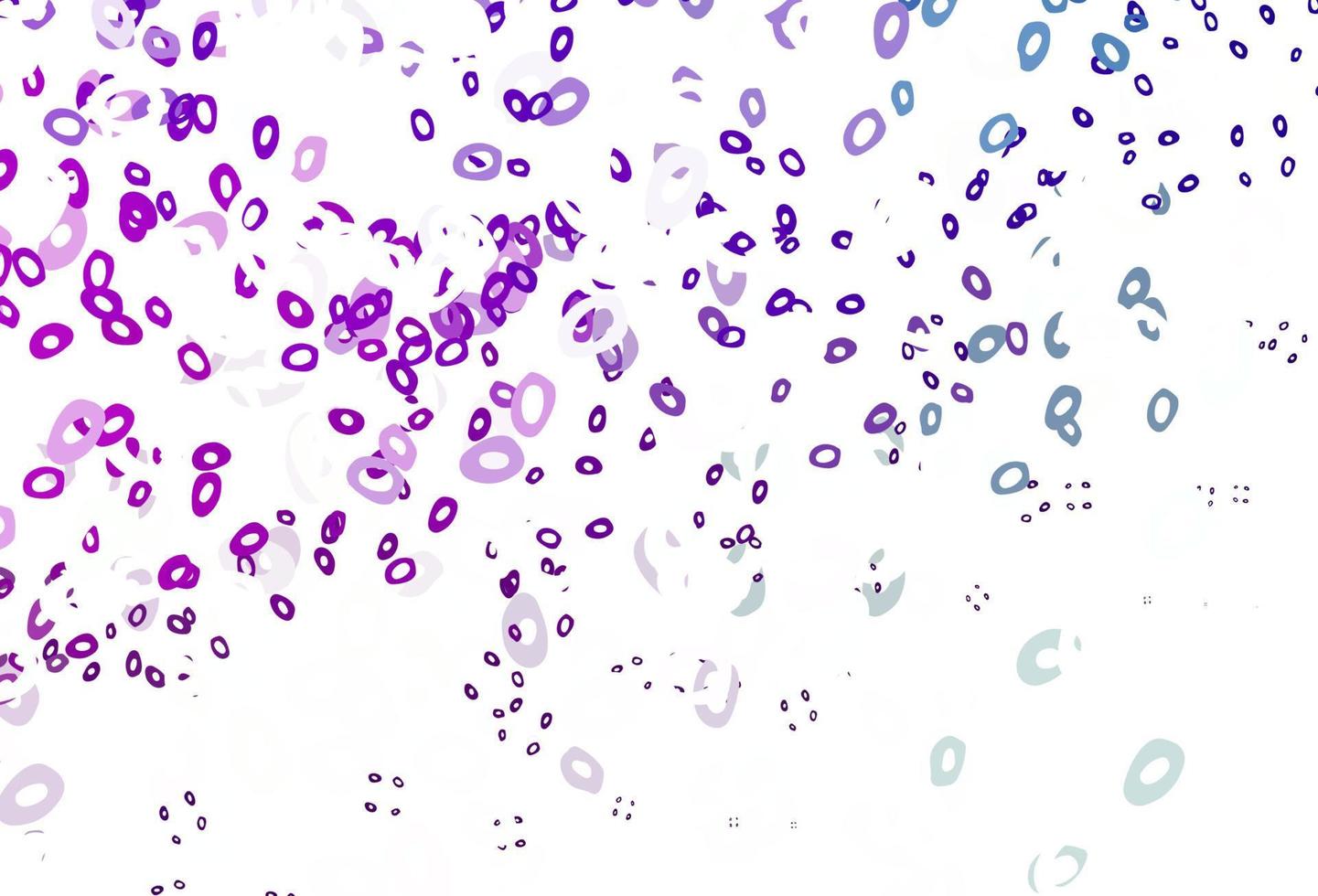 Light Purple, Pink vector pattern with spheres.