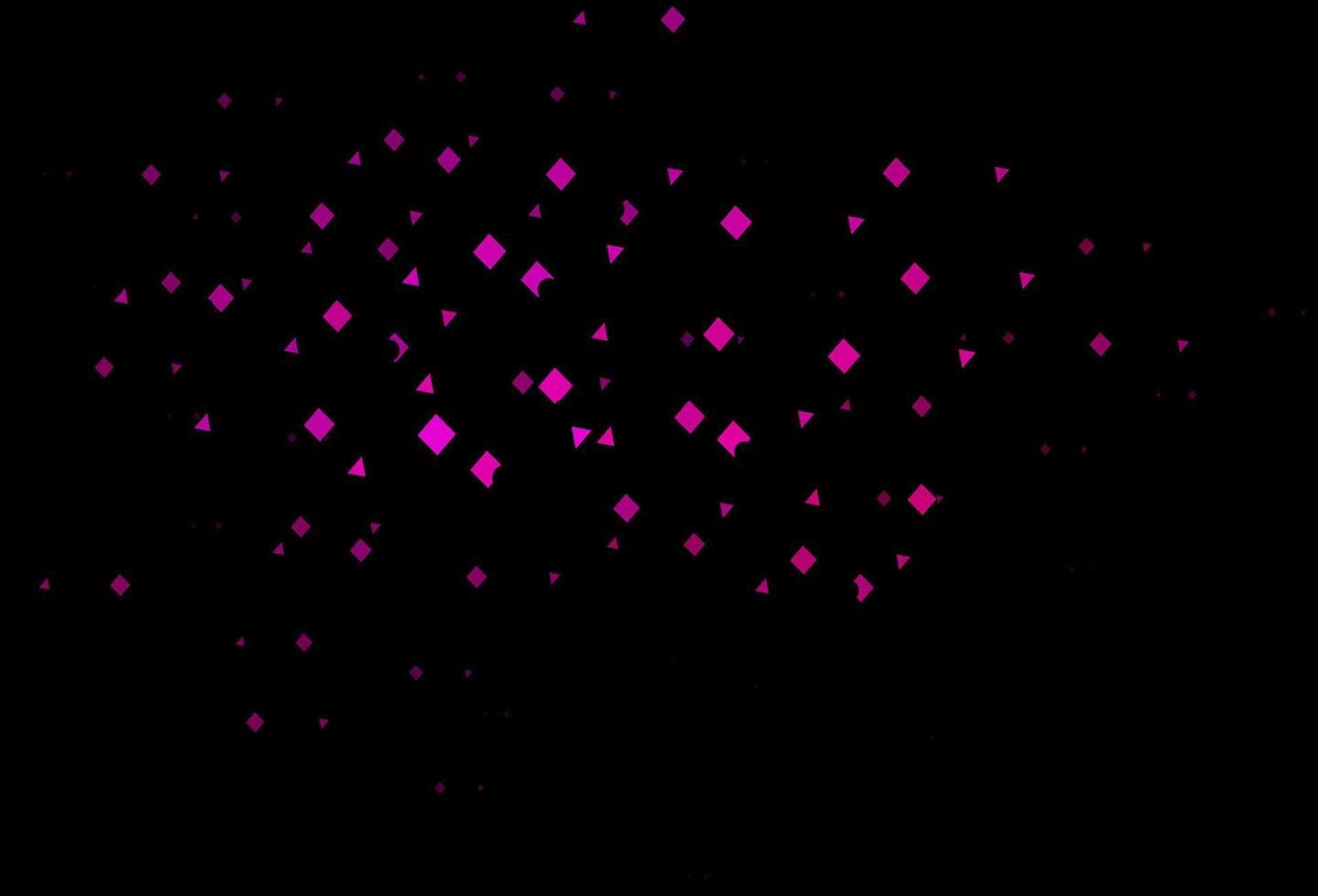 Dark pink vector layout with circles, lines, rectangles.