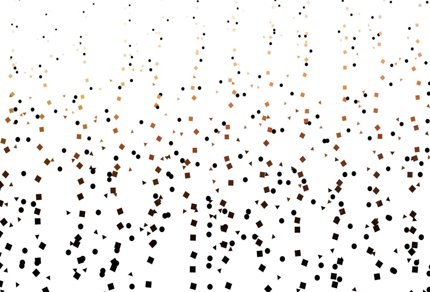 Light Orange vector backdrop with lines, circles, rhombus.
