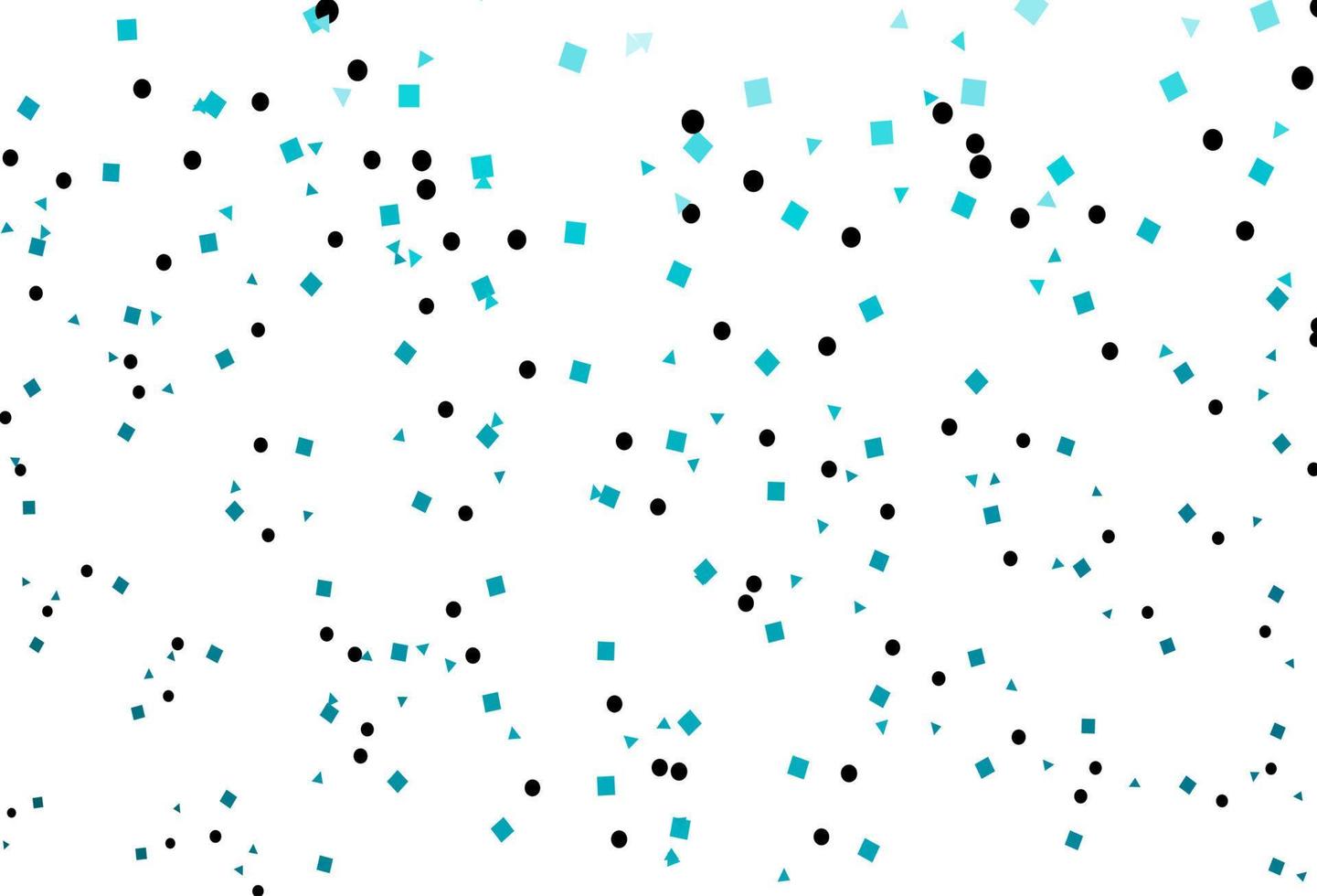 cubierta de vector azul claro en estilo poligonal con círculos.