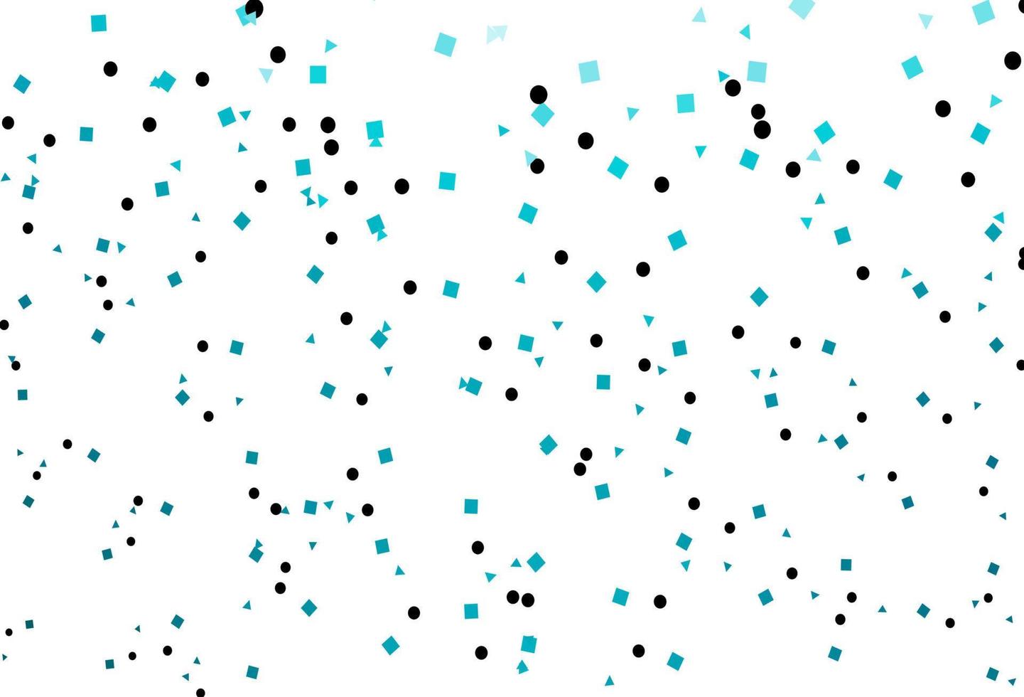 Light BLUE vector cover in polygonal style with circles.