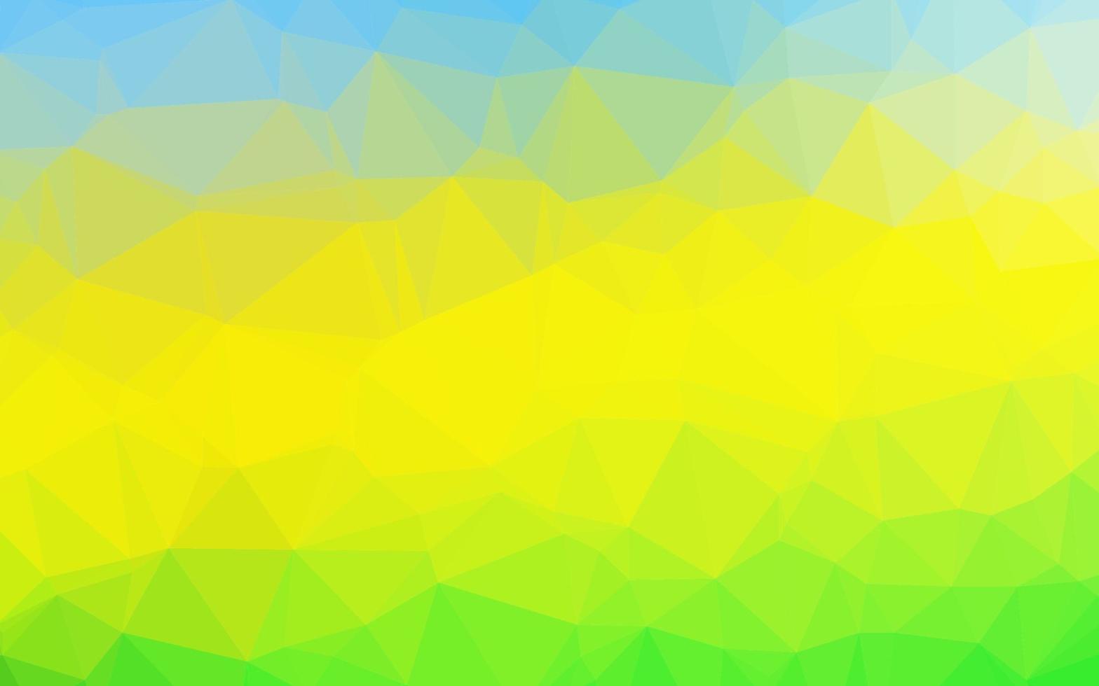 patrón de mosaico abstracto vector azul claro, amarillo.