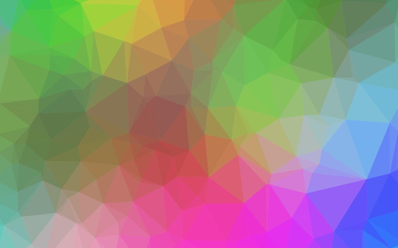 Light Multicolor, Rainbow vector abstract polygonal layout.