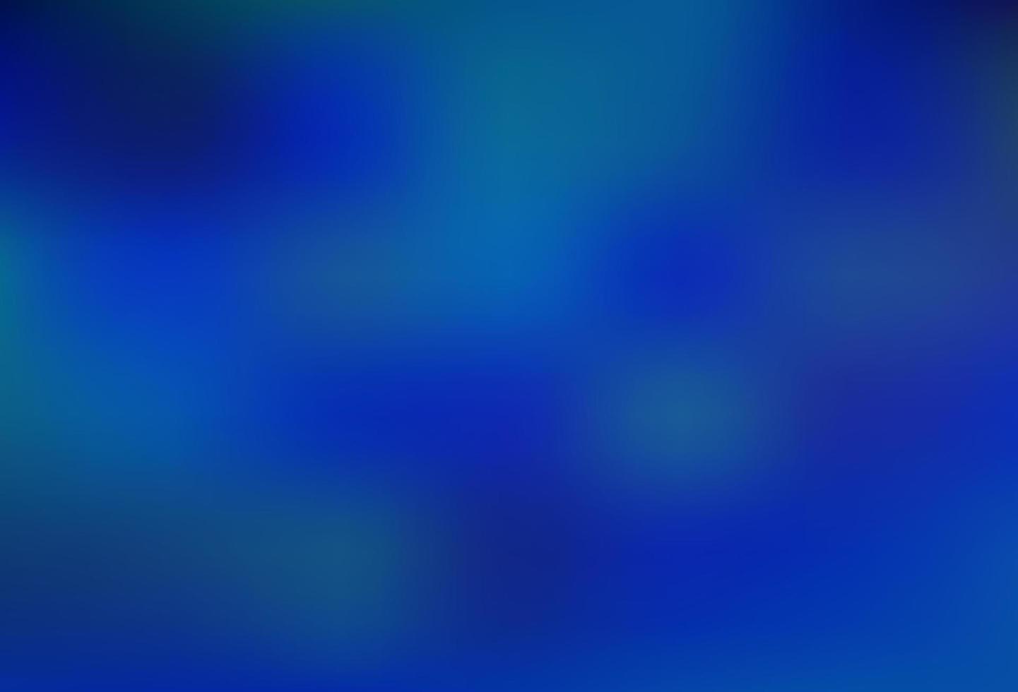 Dark BLUE vector abstract bokeh pattern.