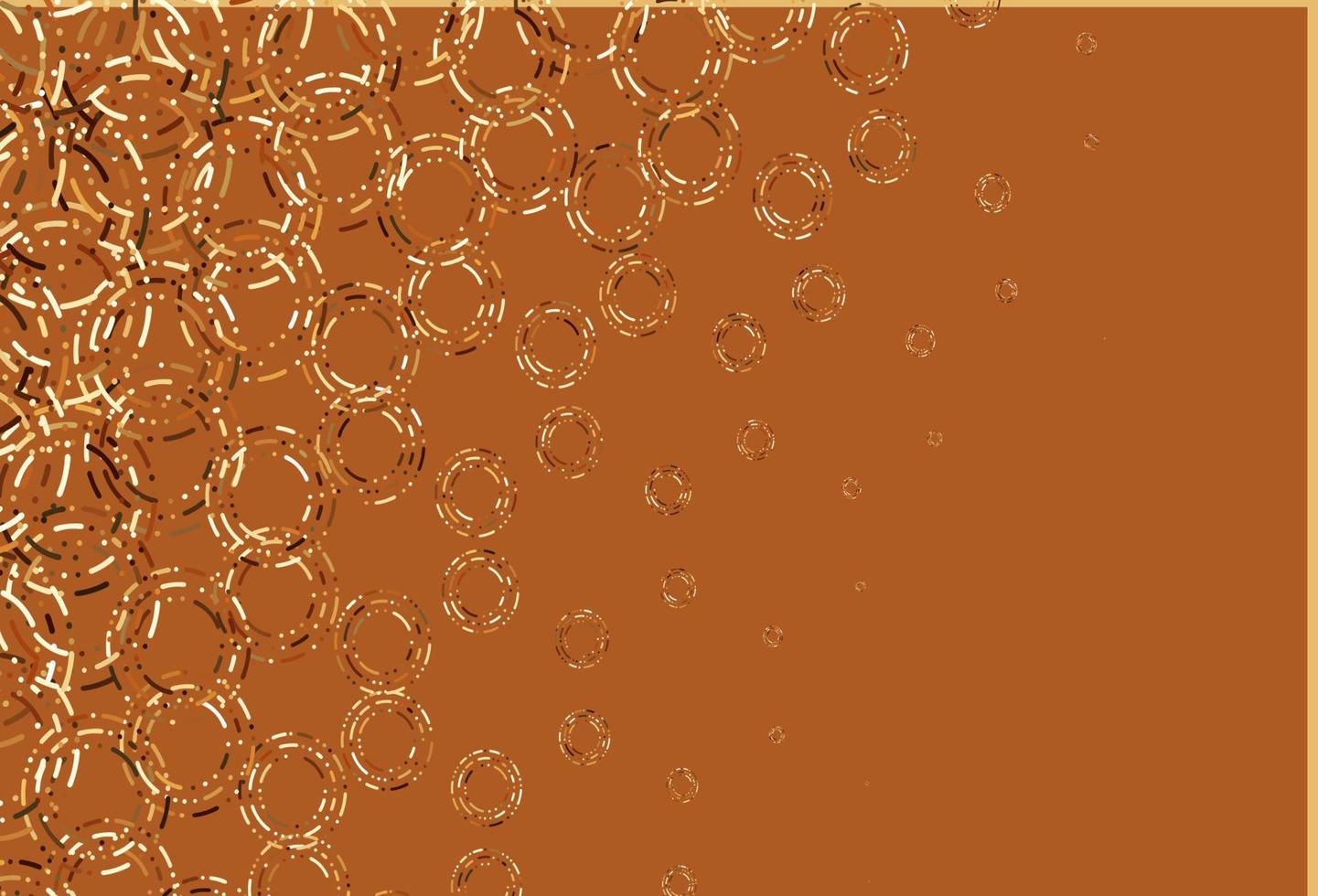 Light orange vector backdrop with dots.