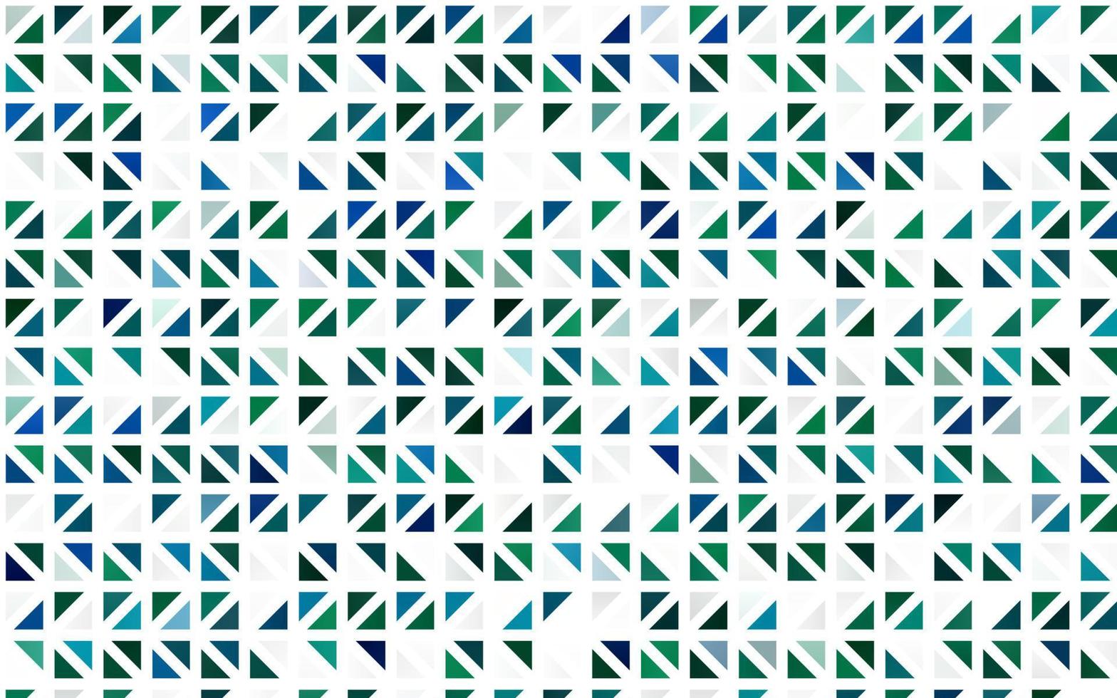 Light Blue, Green vector seamless pattern in polygonal style.